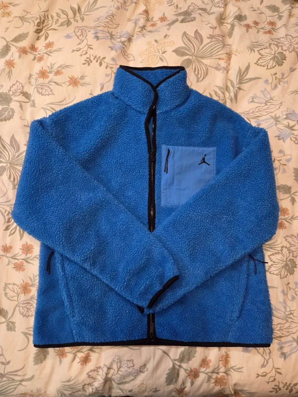 Nike Jordan Jumpman Full-Zip Sherpa Fleece Jacket Men’s M HV0778 406 NWT $130